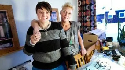 Nina Huotari och Helene Lundberg, två av de nominerade till Svenska hjältar-galan.