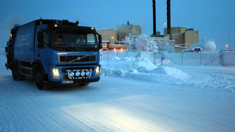 Fjärrvärmenätet i Kiruna slogs ut under natten.