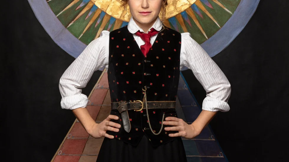 Tora Hallström i rollen som Hilma af Klint i "Hilma".