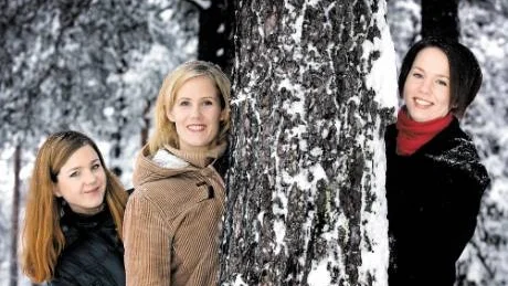 Ann Rask, Jenny Strand och Anna-Karin Asplund.