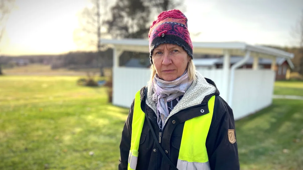 ”Det är jättejobbigt och obehagligt för oss alla”, säger Anna van der Vliet, som bor i närheten.