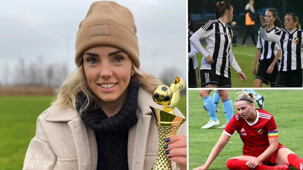 Hanna Hellström vann bland annat Vimmerby Tidning/Kinda-Postens guldboll 2020. 2022 spelade hon ingen fotboll. Blir det comeback kommande år? Och vad tycker hon om att Rimforsa IF dragit sig ur division 3, efter att Ea Wessén och flera andra spelare lämnat?