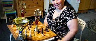 Christine började spela schack när hon var 4 • Nu vinner hon internationella tävlingar: ”Hade ingen vanlig barndom och fick sällan leka”