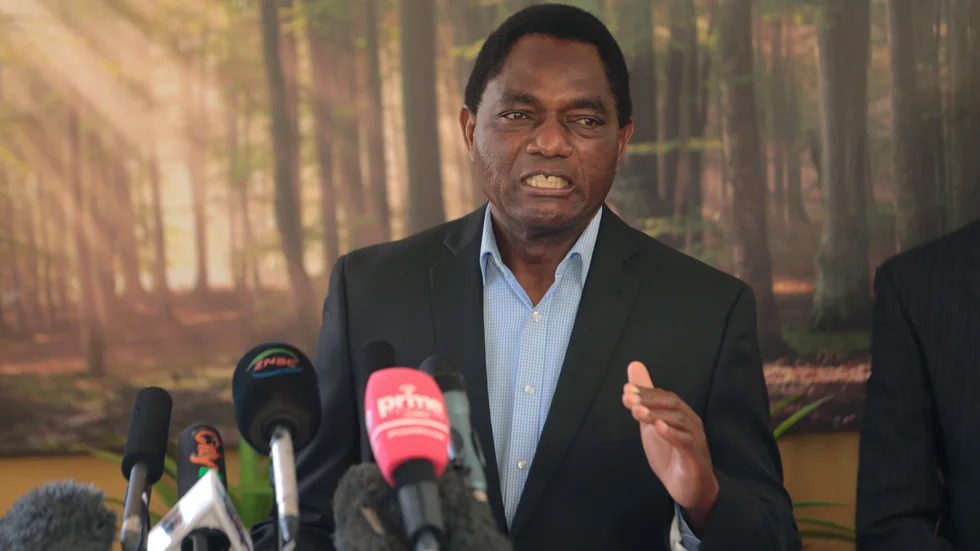 Zambias president Hakainde Hichilema. Arkivbild