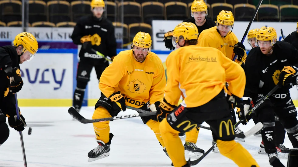 Adam Mascherin är åter i träning efter en kort sjukdomsperiod – och kommer spela säsongens första match mot Luleå.