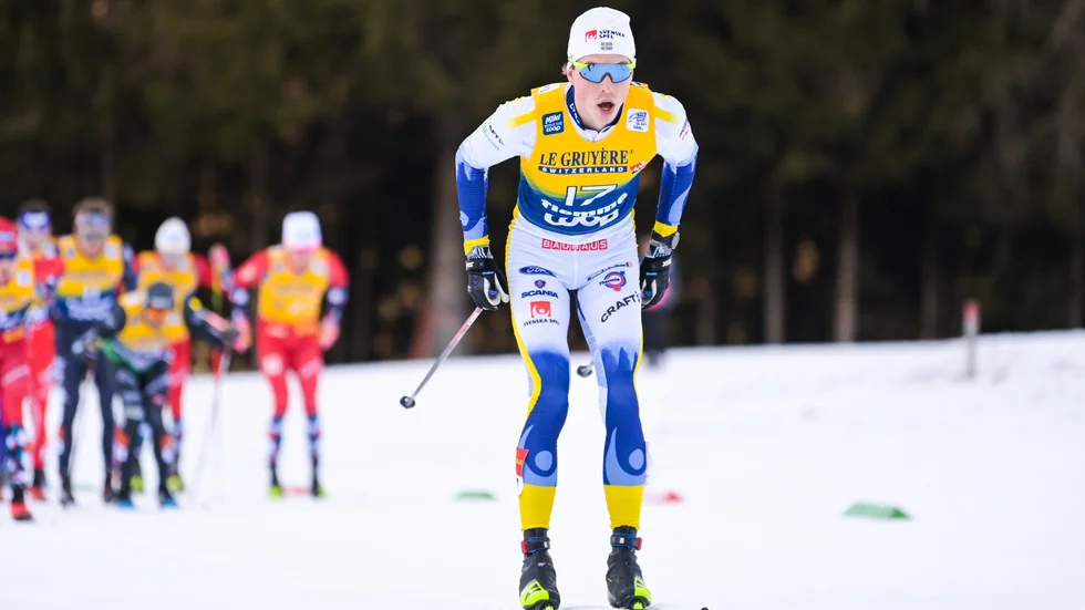 William Poromaa visade åter igen att han nu kan slåss med de allra bästa i världscupen.