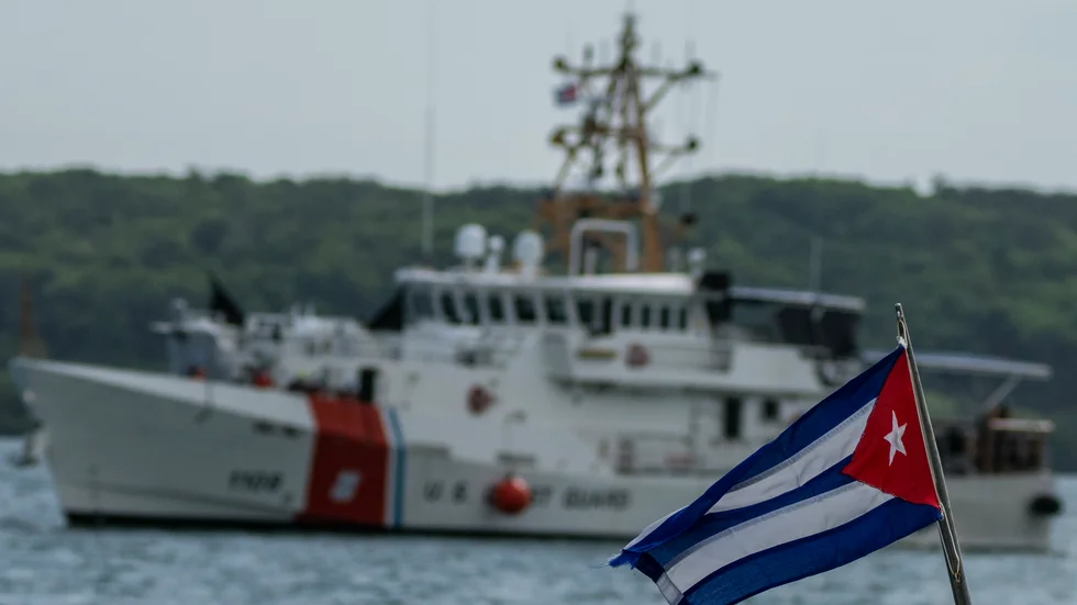 Antalet kubanska flyktingar som stoppats av amerikanska kustbevakningen har ökat kraftigt. Arkivbild.
