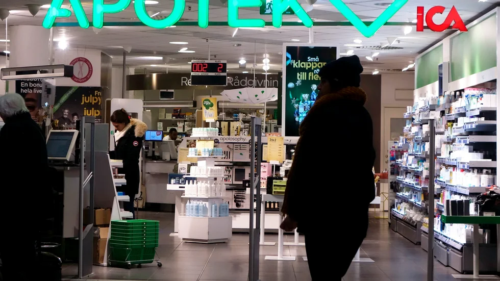 Estrogen patches are in short supply in most Swedish pharmacies.