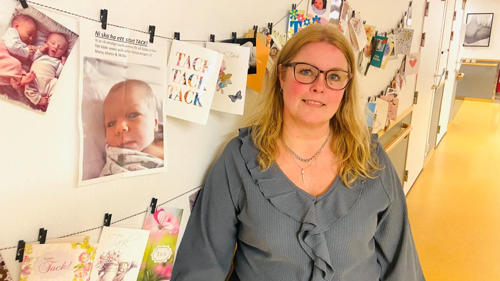 Förlossningsavdelningen enhetschef Katarina Söderström Nilsson drar en lättnadens suck över att sommaren så här långt varit riktigt bra. Tack vare personal som ställt upp, flyttat på semester och jobbat extrapass, och färre födslar har trycket inte blivit så hårt som befarat.