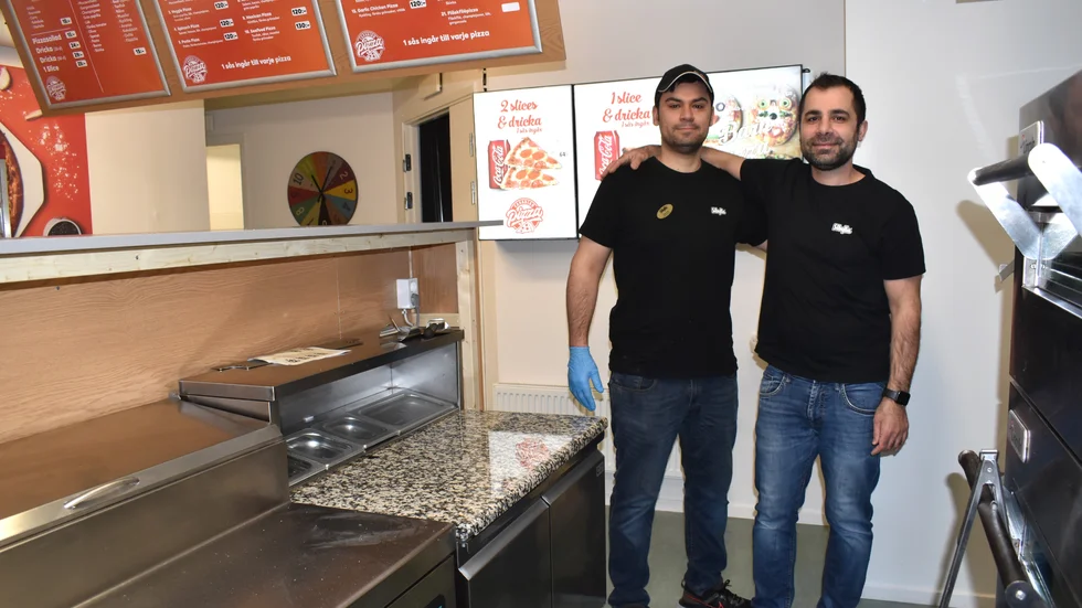 Kusinerna Tewand Asaad och Hozan Mallahji driver snart två olika restauranger i samma hus. 