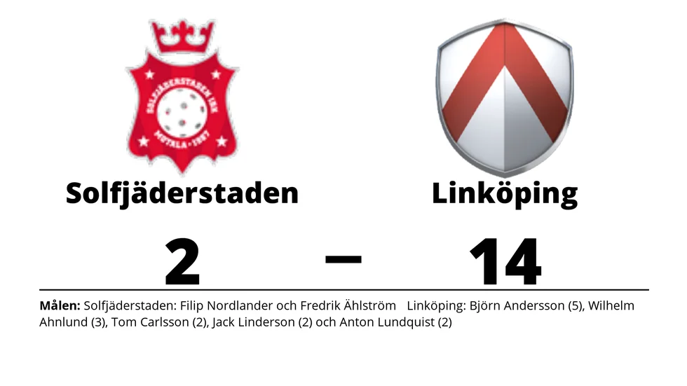 Solfjäderstadens IBK förlorade mot Linköping FBC