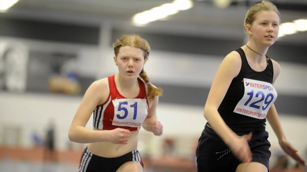 Tilda Forselius älskar att springa 60 meter. Och det det blev en ganska bra tid under Vintersportspelen också även om hon inte nådde personbästa.