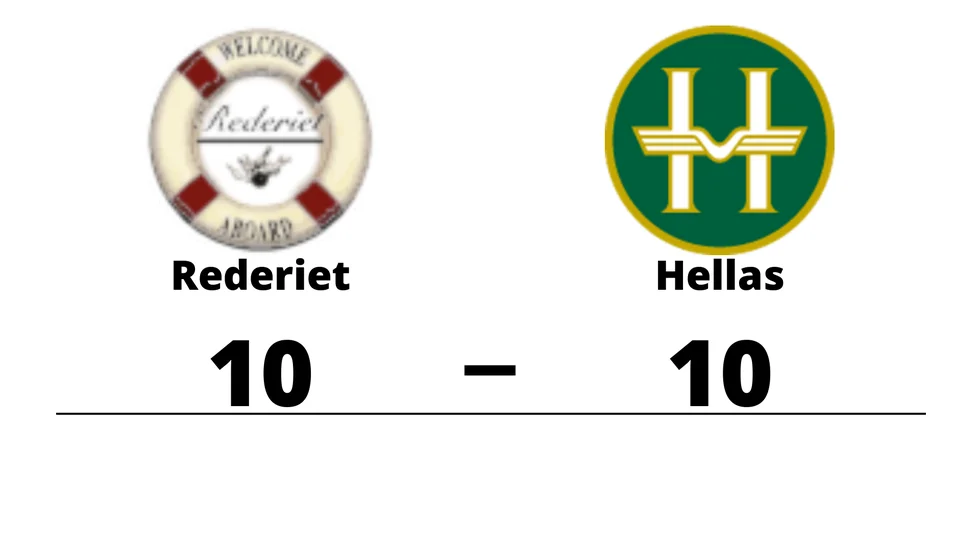Rederiet IK spelade lika mot Hellas BK