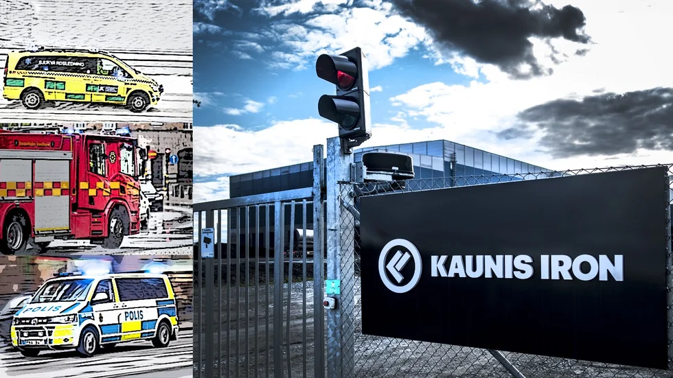 Räddningstjänsten övar i Pajala