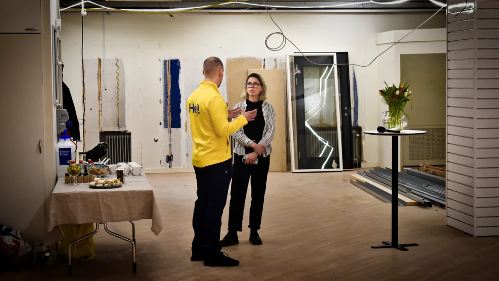 På fredagen höll Ikea en pressträff i lokalen på gågatan.