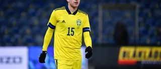 Historisk landskamp för fotbollsherrarna