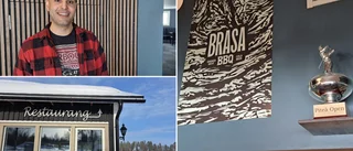 Rykande färsk restaurang redo att öppna på golfen