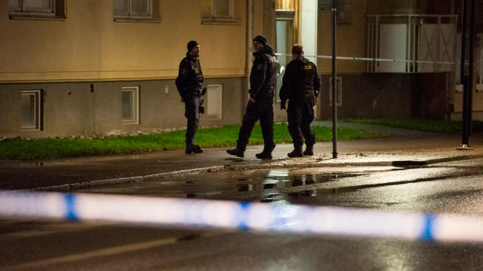 Skottlossningen inträffade centralt i Nyköping i slutet av november.