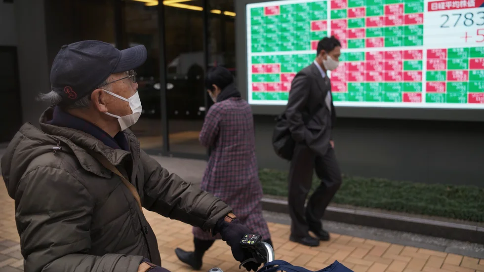 Tokyobörsen inledde fredagshandeln starkt. Arkivbild.