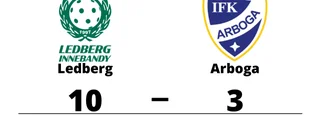 Målfest när Ledberg krossade Arboga