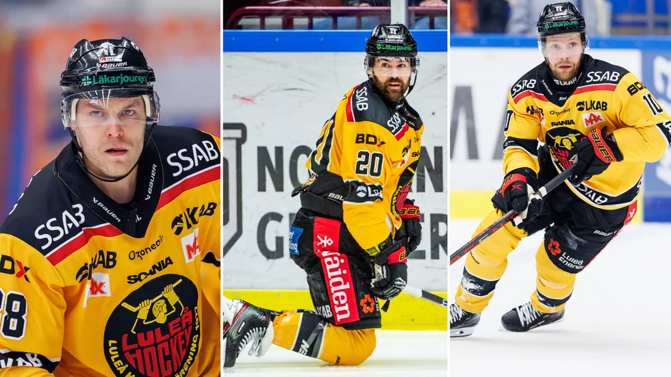 Luleå Hockey tredjekedja lade ner ett viktigt jobb när segern kneps i Växjö under fredagen.