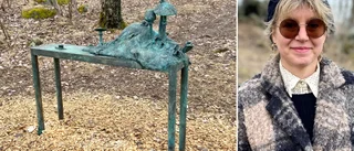 Här är Katrineholms nya konstverk: "Ett monument"