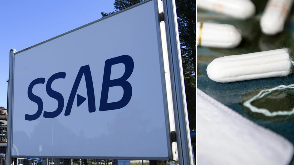 SSAB har sedan en tid infört gratis mensskydd till sin personal på företagets anläggningar i Luleå och Borlänge.
