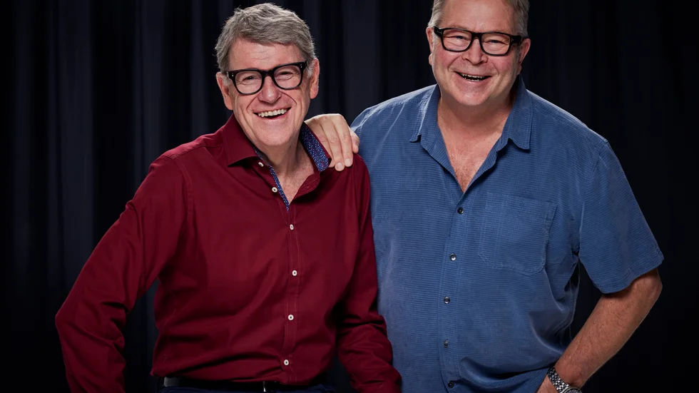 Jan Rippe och Per Fritzell. Pressbild.