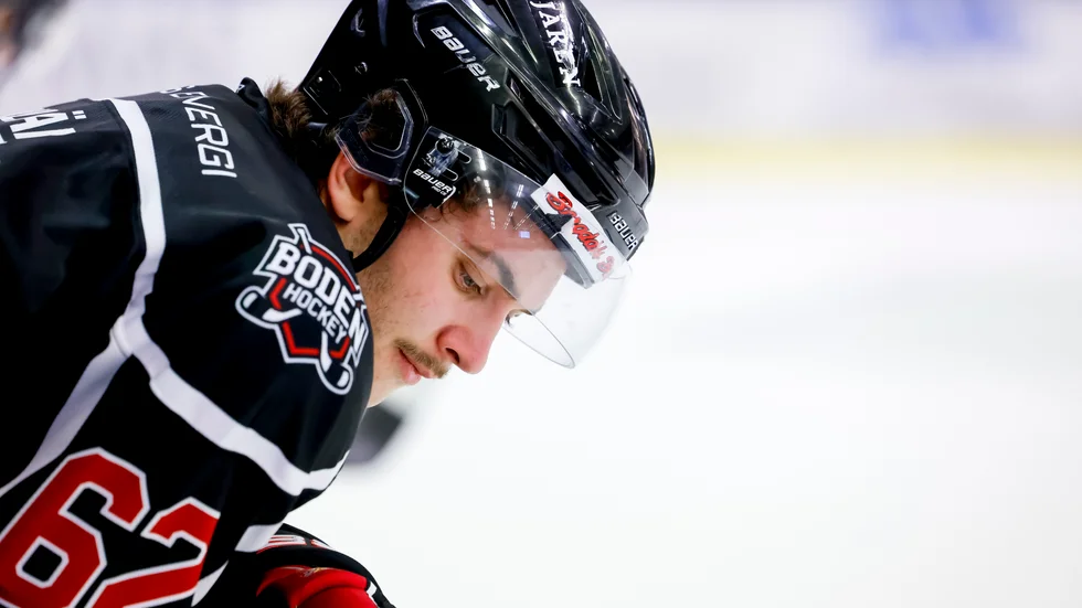 Alexander Wallin gjorde det viktiga 4–2-målet för Boden Hockey och det målet avgjorde matchen mot Clemensnäs.