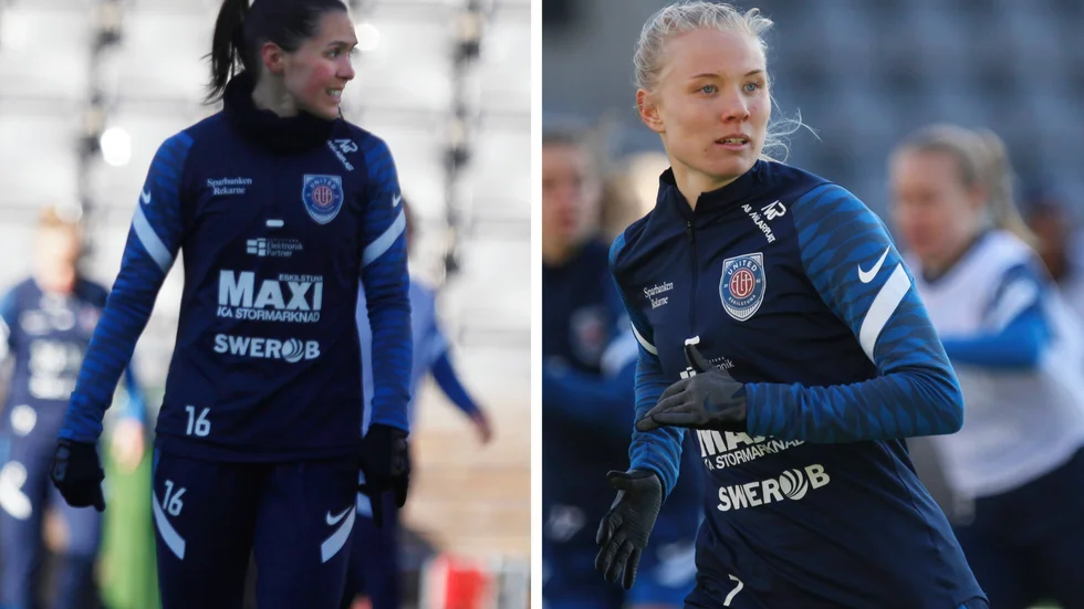 Uniteds Felicia Rogic och Elin Rombing sitter båda på varsitt utgående kontrakt. Nu uttalar sig duon om situationen då det kan tvingas gå ner i lön till nästa säsong.