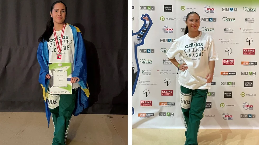 Alicia Carrizo stod för en stark insats på VM i Österrike. 