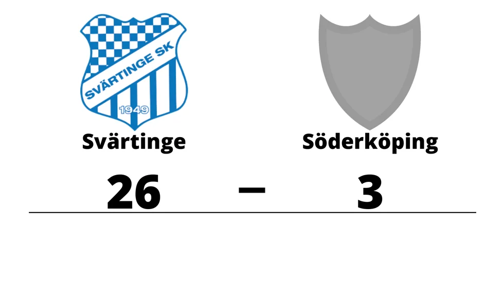 Svärtinge SK vann mot Söderköpings IBK