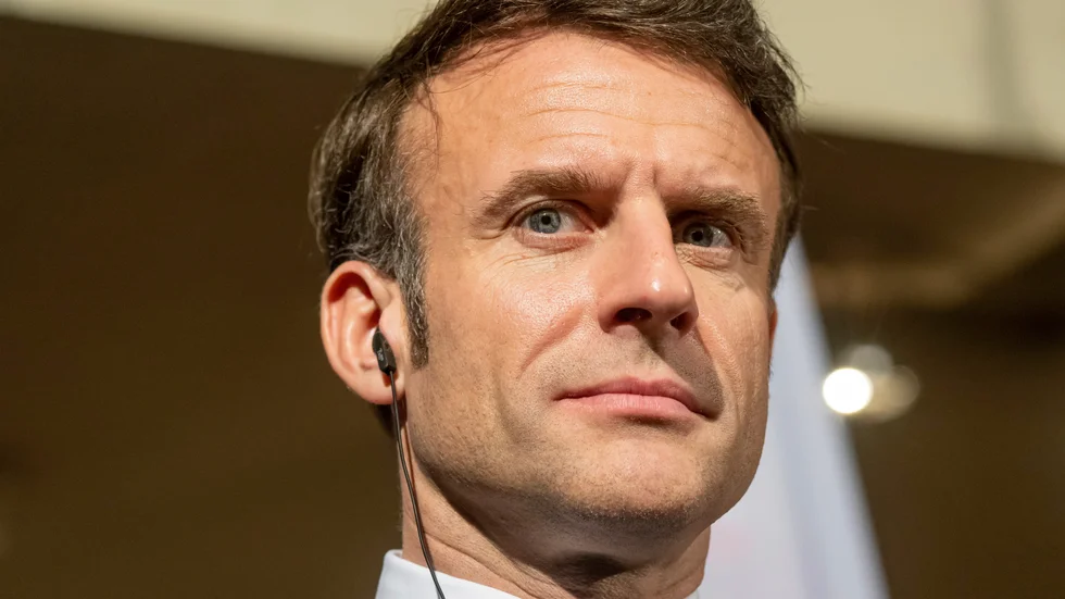 Frankrikes president Emmanuel Macron.