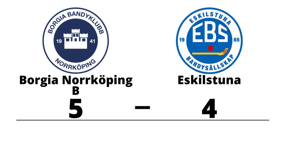 Borgia Norrköping BK vann mot Eskilstuna BS