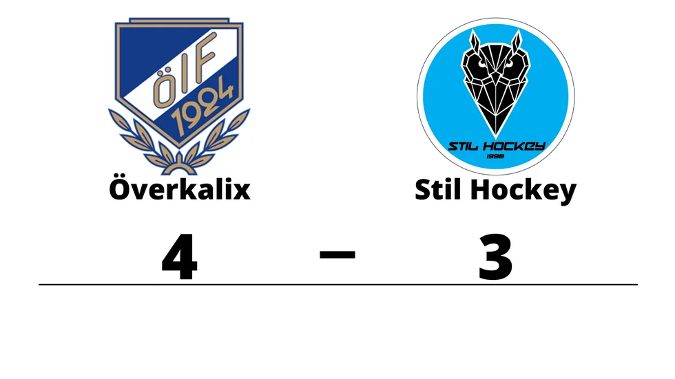 Överkalix IF vann mot Stil Hockey