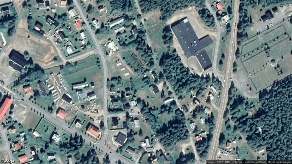 Området kring Vesterbackvägen 9