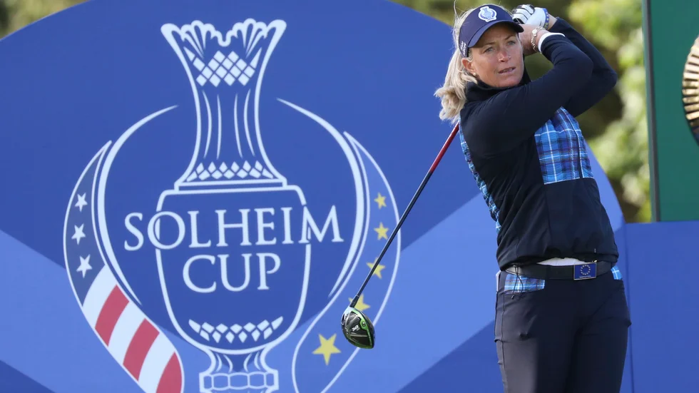 Suzann Pettersen kommer att leda det europeiska laget i Solheim Cup även 2024. Arkivbild.