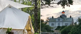 Stora Karlsö kan få glampingtält