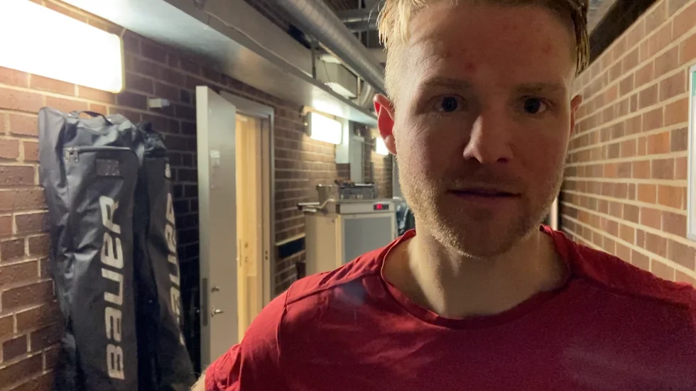 Jesper Samuelsson och Vita Hästen hade en svårsmält drabbning bakom sig.