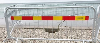 Nytt hål upptäckt längs strandpromenadens pir
