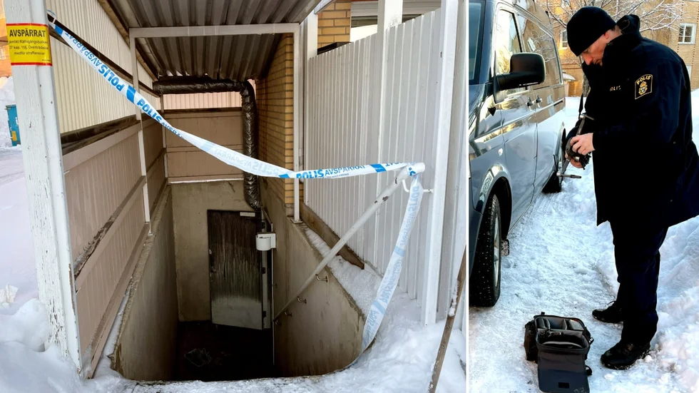 Nu har en 36-årig Skelleftebo häktats misstänkt för mordbranden på Morö Backe på torsdagskvällen. Joacim Porseby från Skelleftepolisen arbetade med den tekniska undersökningen av brandplatsen, som med tanke på rubriceringen också är en brottsplats. 