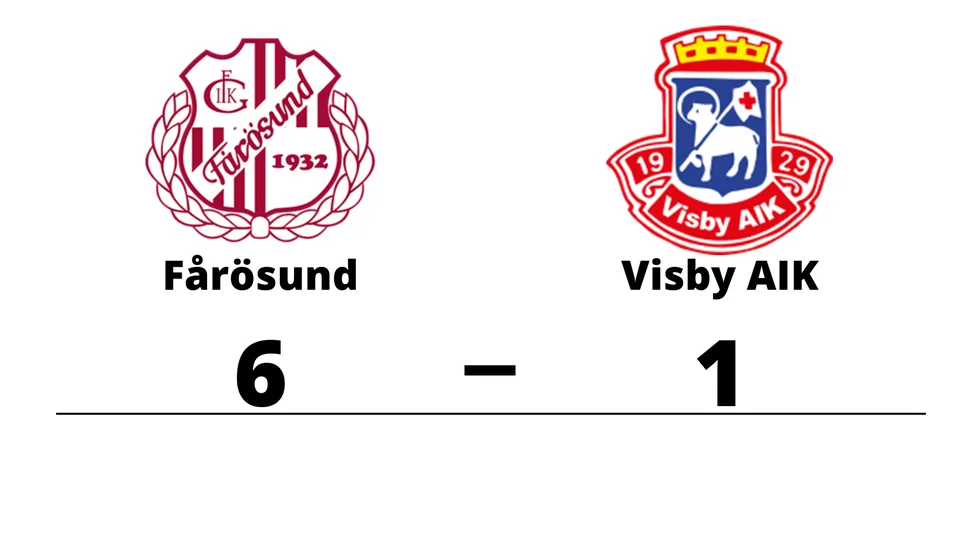 Fårösunds GOIK vann mot Visby AIK