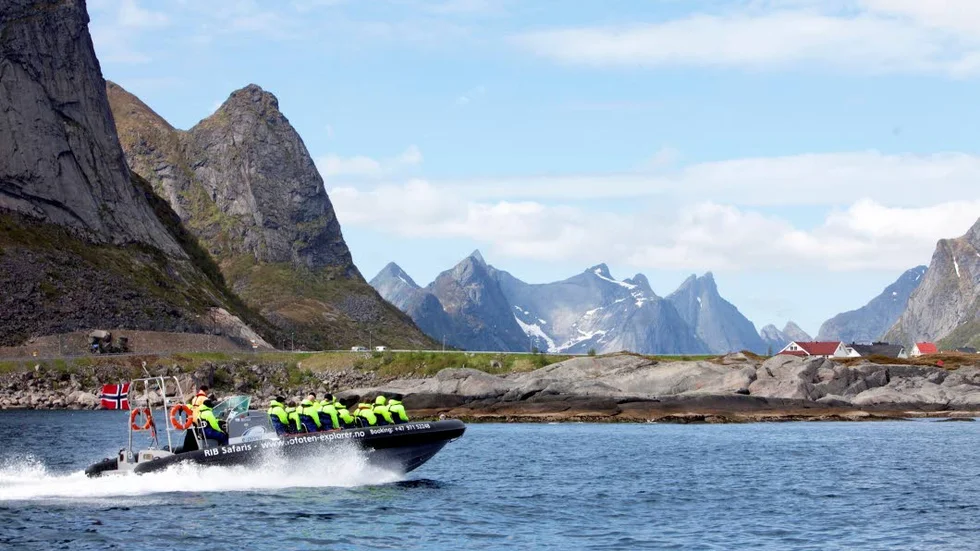 VACKRA VYER. Lofoten är en av många vackra platser i Nordnorge.