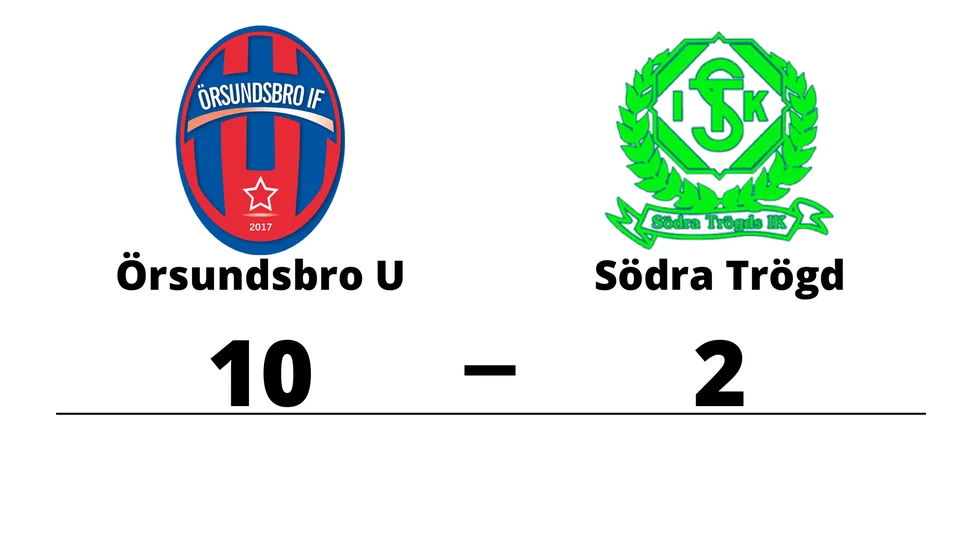 Örsundsbro IF U vann mot Södra Trögds IK