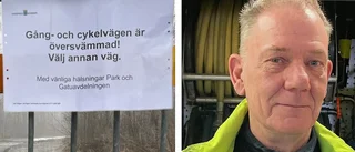 Räddningstjänsten om översvämningsrisken: "Kommunens ansvar – vi kan bara stötta enstaka"