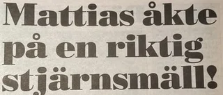 Ur PT:s arkiv: Mattias Öhlunds första skada i NHL