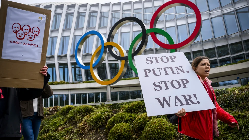Ända sedan Vladimir Putin inledde sitt anfallskrig mot Ukraina i februari 2022 har rysk idrott varit utestängt från stora delar av den internationella idrotten. Arkivbild.