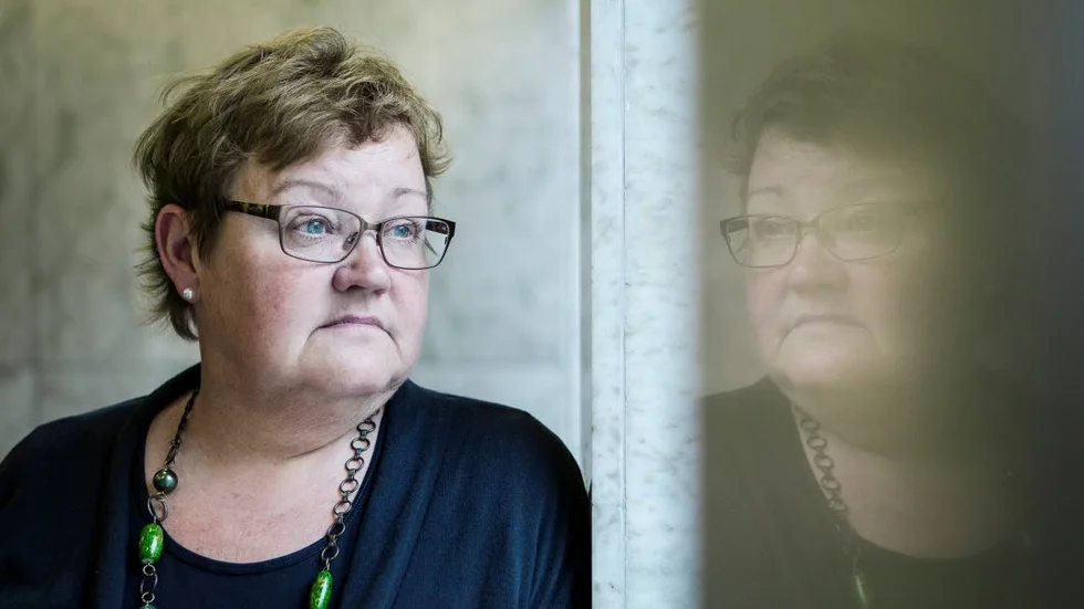 FÖRVÅNAD. Yvonne Stålnacke har inte sett några signaler på splittring mellan S och V.