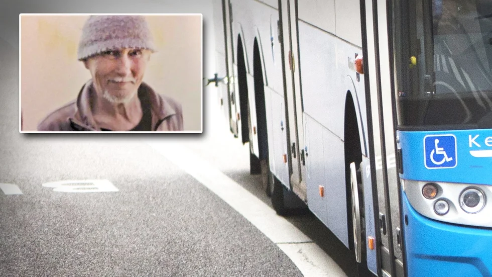 Alexander Pittja klarade busspuffen vid busstationen i Jokkmokk med ett ömmande knä.
