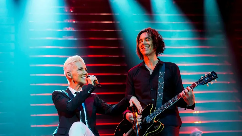 "The look". Marie Fredriksson och Per Gessle slog igenom internationellt med Roxette 1989 med singeln "The look".